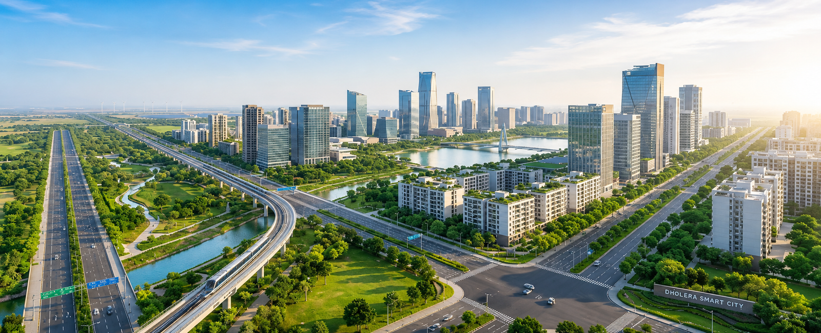 Dholera SIR investment skyline