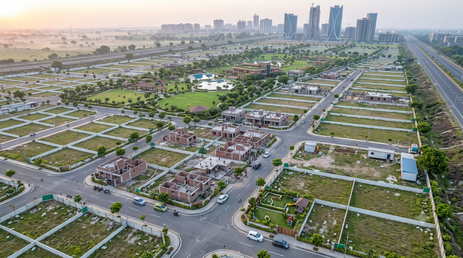 Residential land in Dholera
