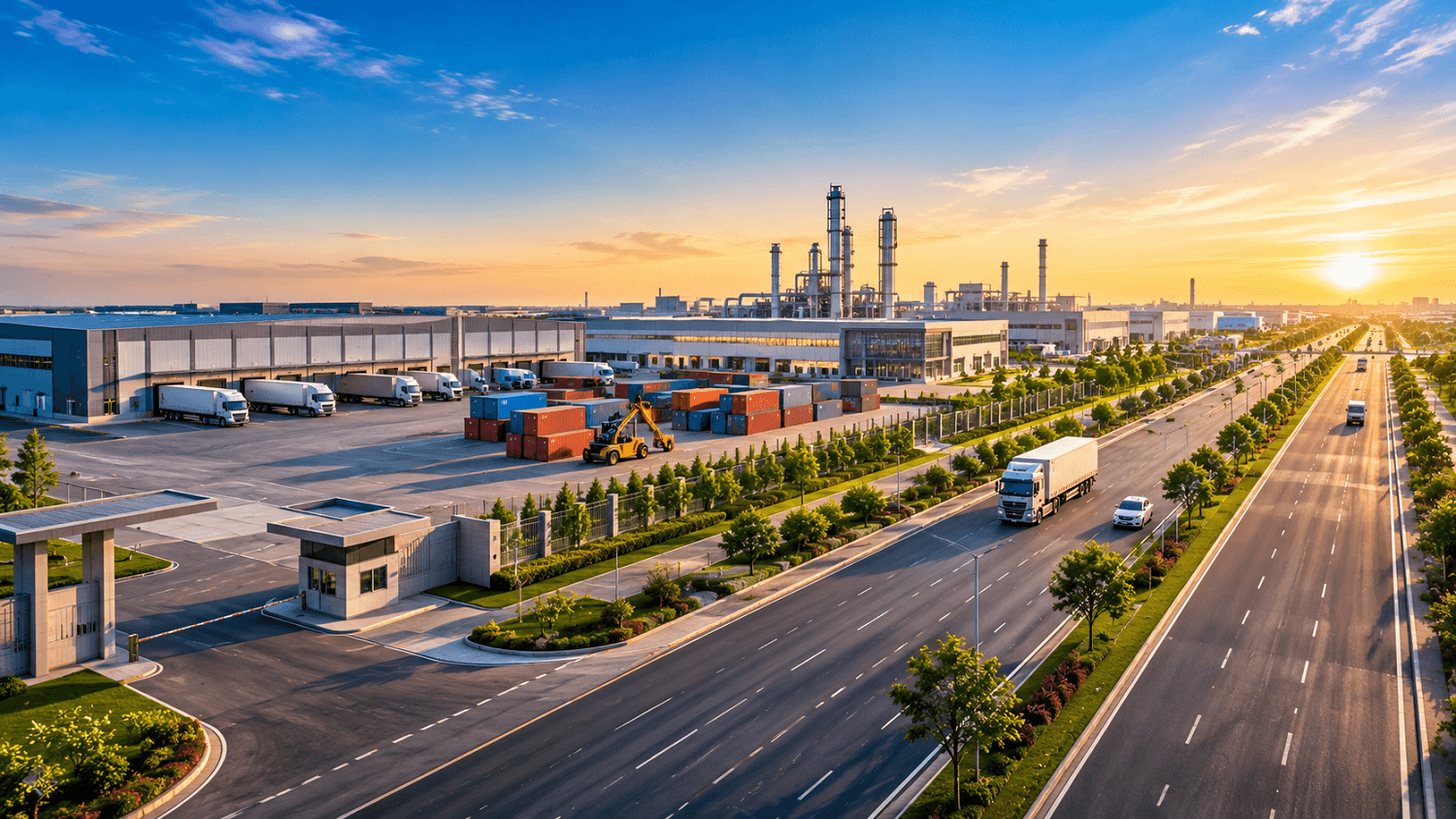Prime Commercial & Industrial Plots: Plug-and-Play Global Ecosystem